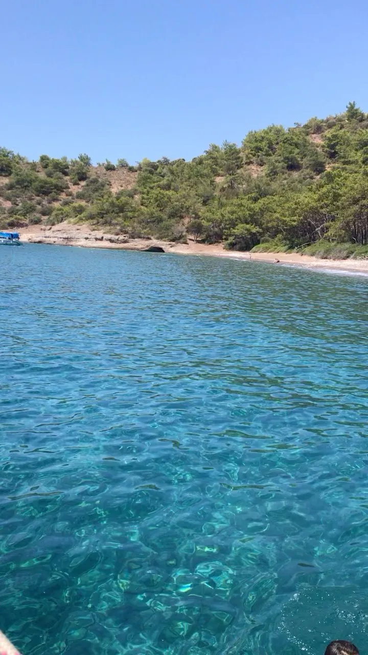 Datça yarımadası kayalık koy