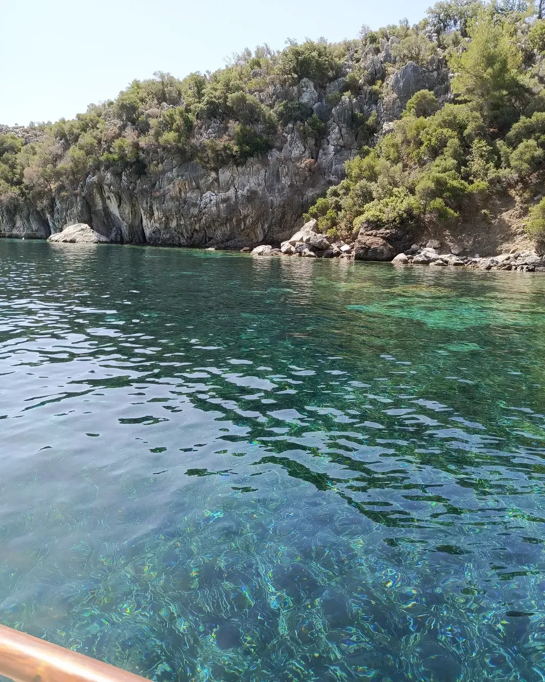 Datça yarımadası kayalık koy